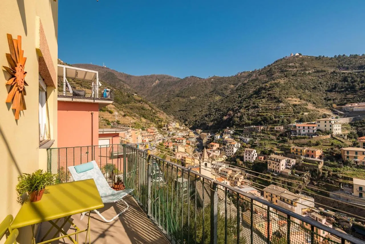 Cinque Terre D'Amare Sea View Big Apartment For Travel Lovers Riomaggiore